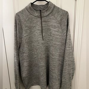Greg Norman Heather Grey Large 1/4 Zip